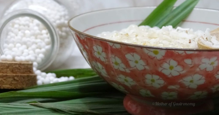 Postre de Tapioca estilo Tailandés ¡Exquisito!