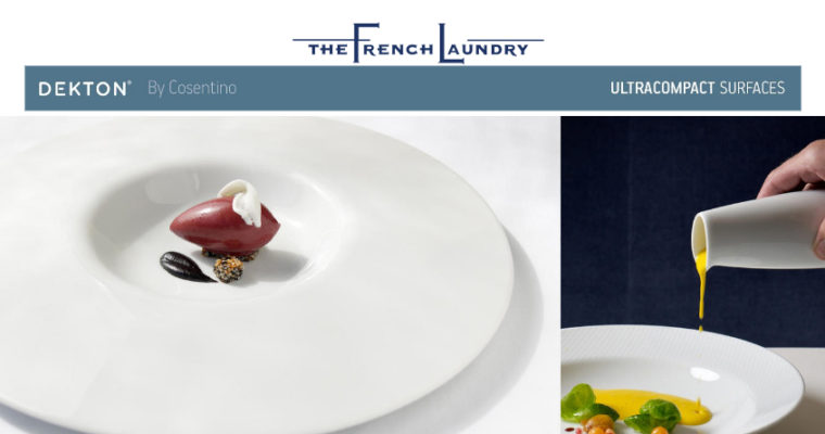 Thomas Keller y Dekton renuevan «The French Laundry», el restaurante con 3 estrellas Michellin.