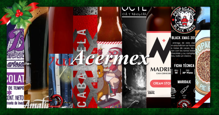 Acermex presenta su portafolio 2017 de Cervezas Navideñas Edición Especial