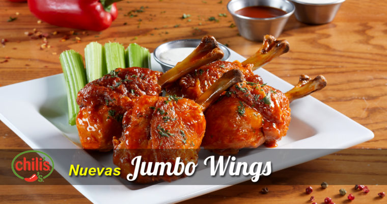 Chili’s arranca el 2018 presentando sus nuevas -y deliciosas- Jumbo Wings