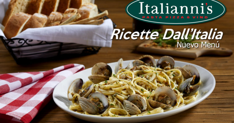 Ricette Dall’Italia, el nuevo menú de Italianni’s.