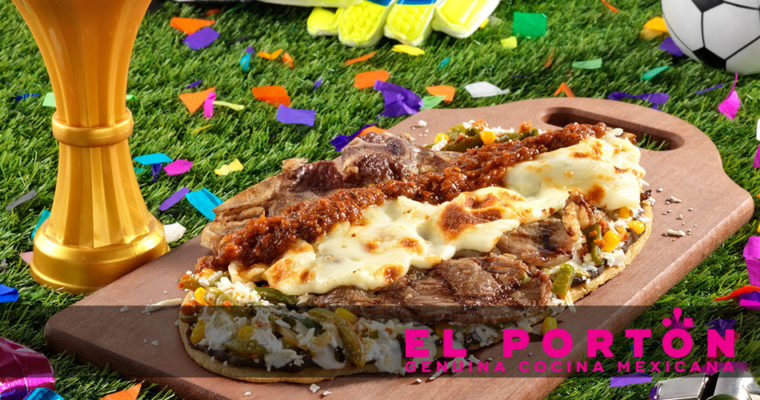 Nos invitaron a probar los deliciosos Huaraches de la Feria Futbolera de El Portón.